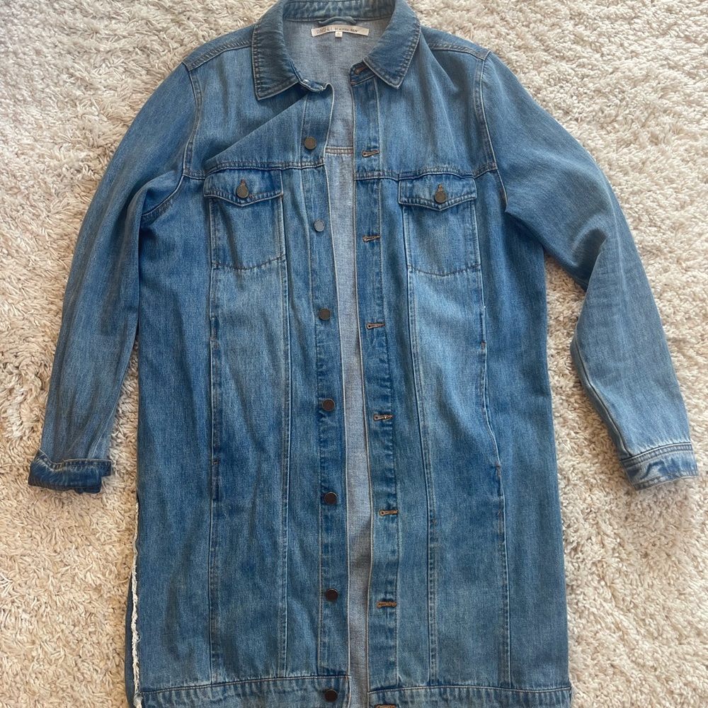 RACHEL Rachel Roy long Denim Jacket